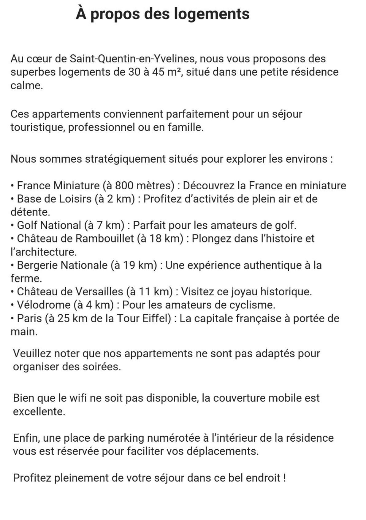 St-Quentin-En-Yvelines Plusieurs Appartements Avec Parking トラップ エクステリア 写真